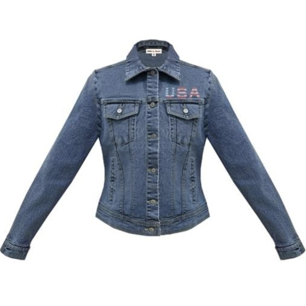 Denim Jacket with embroidery